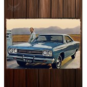 Металлическая табличка Plymouth Sport Satellite 2-door Hardtop (ER2-P RP23)